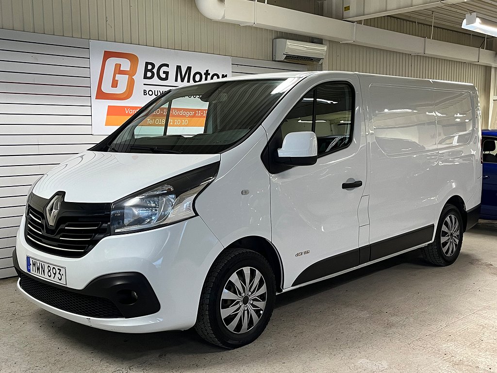 Renault trafic 1.6 dCi 115HK Drag/Värmare/SoV-Hjul