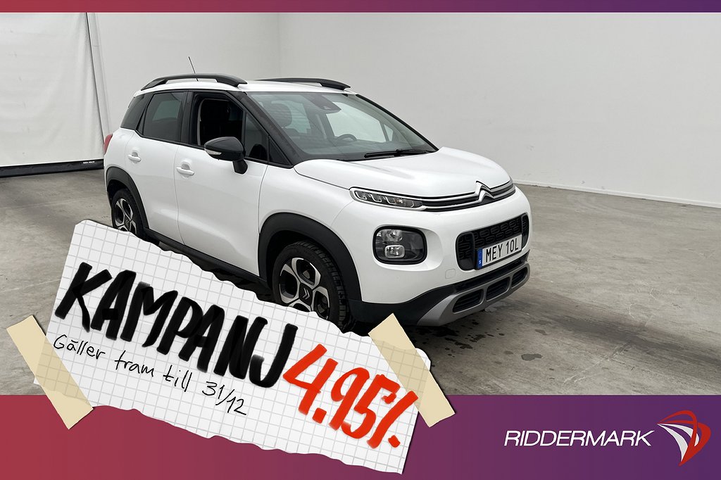 Citroën C3 Aircross Shine Navi CarPlay Sensorer 4,95% Ränta