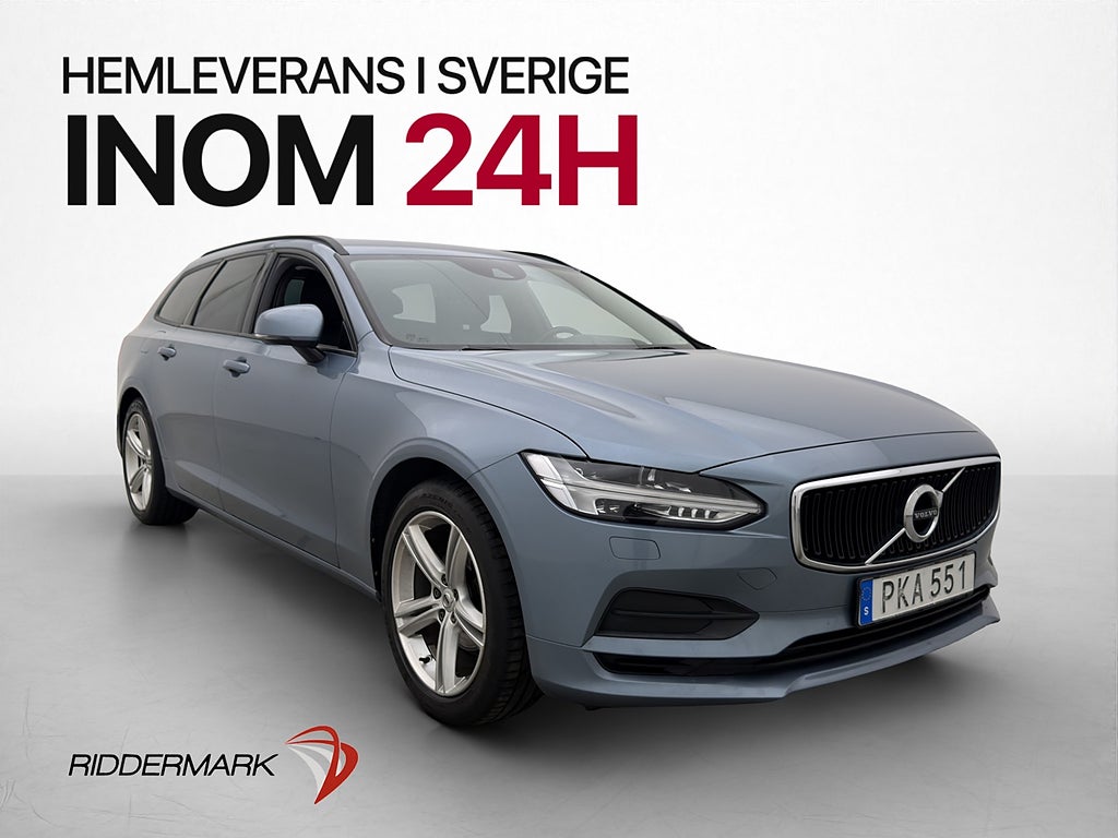 Volvo V90 D4 AWD Kinetic VOC Värmare Rattvärme Dragkrok