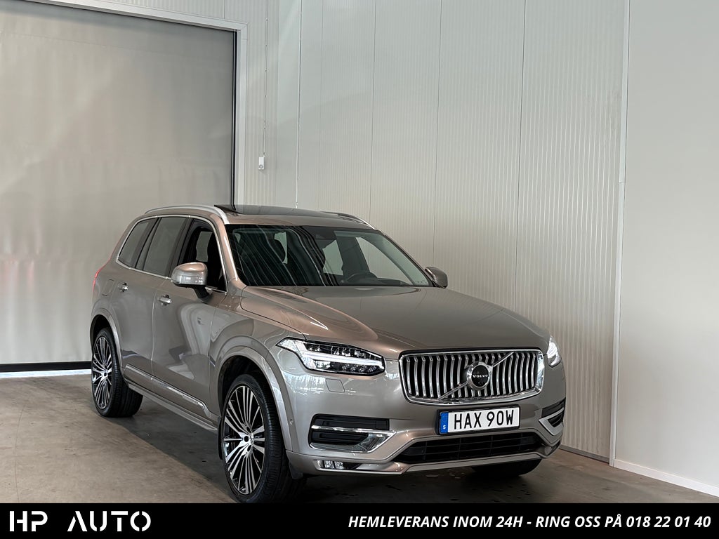 Volvo XC90 B6 AWD 300hk Inscription 7-sits B&W 1 ägare Se Spec!