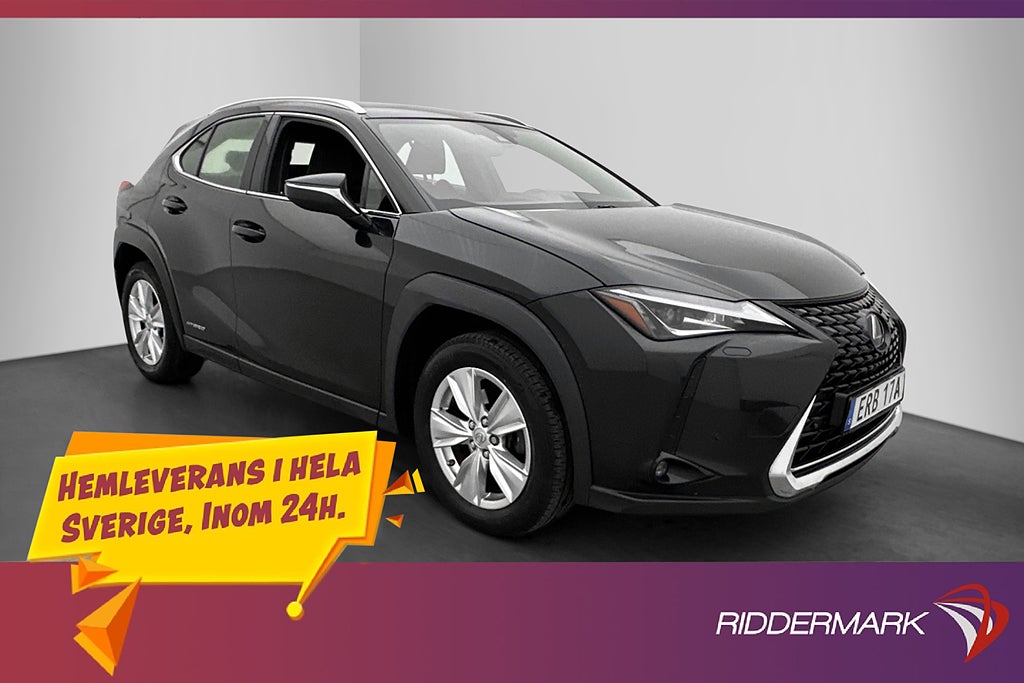 Lexus UX 250h E-Four 184hk Kamera Rattvärme Adp-Farthållare