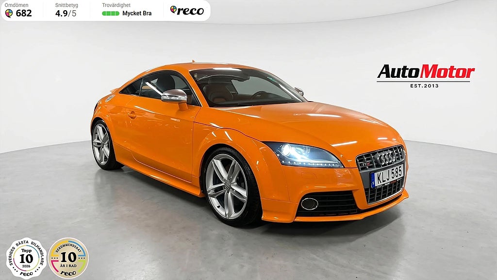 Audi TTS Audi TTS Coupé 2.0 TFSI Quattro Manuell 272hk
