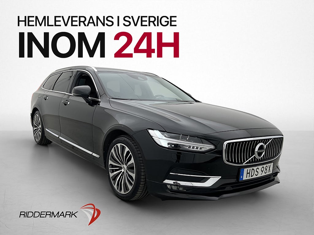 Volvo V90 D3 AWD Inscription VOC Värm Kamera Skinn BLIS Drag