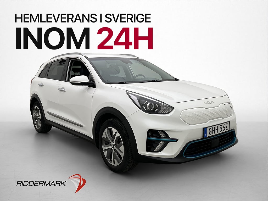 Kia e-Niro 64 kWh Advance Värmepump Kamera CarPlay Rattvärme