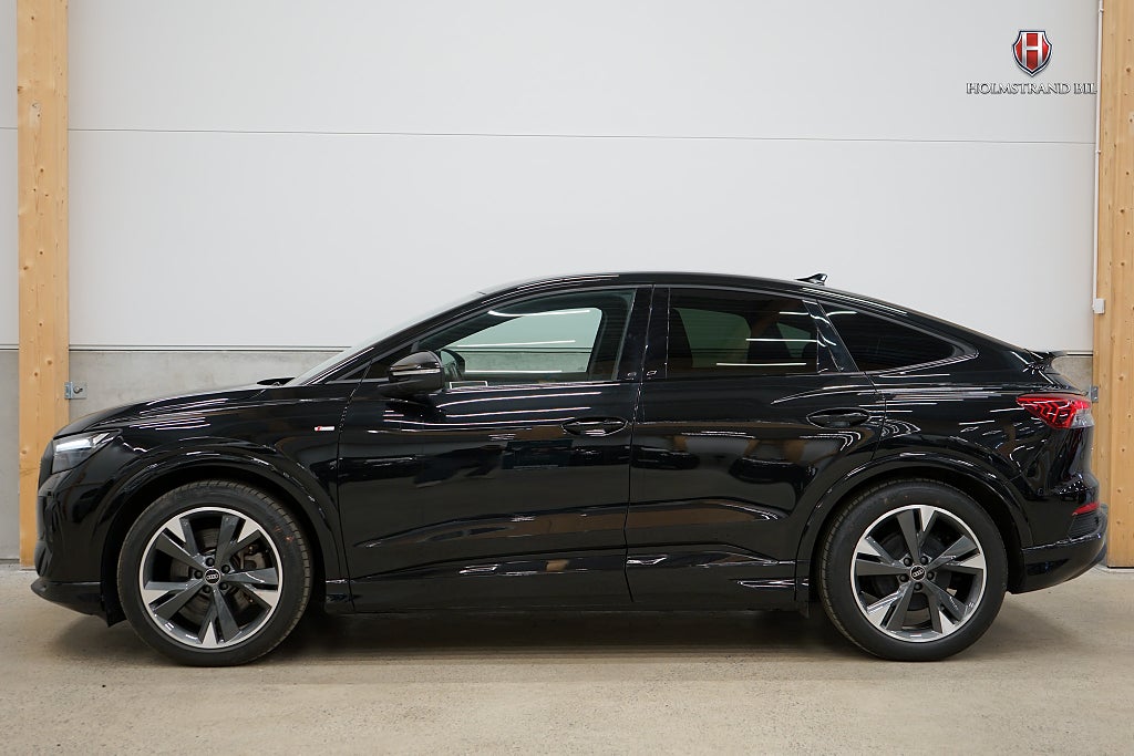 Audi Q4 50 Sportback e-tron quattro S Line Drag Carplay SvartOp