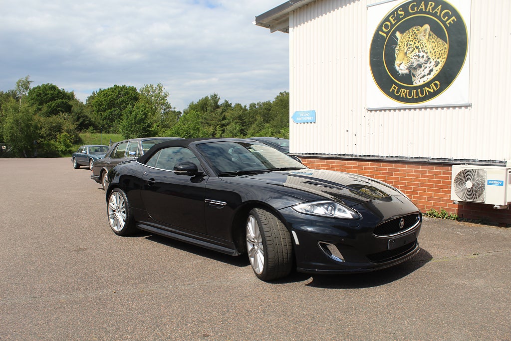 Jaguar XKR Convertible, Speed Pack, komfortstolar, sista facelift