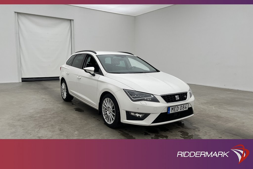 Seat Leon ST TSI 150hk FR-Sport Sensorer CarPlay Halvskinn