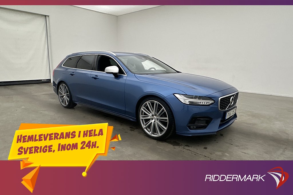 Volvo V90 D4 190hk R-Design B&W 4-Zon Navi BLIS Elstol