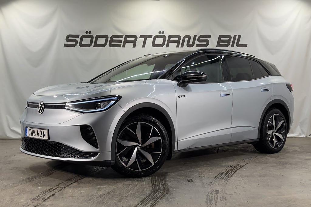 Volkswagen ID.4 GTX DRAG PANORAMA KAMERA VÄRMEPUMP MOMSBIL