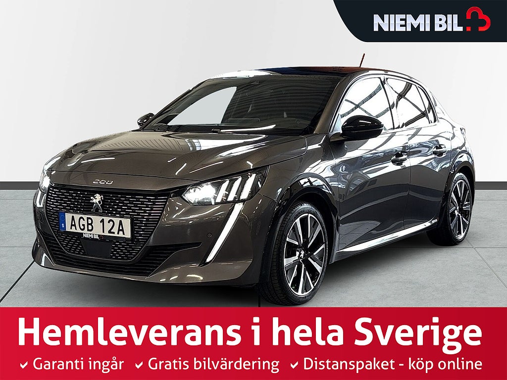 Peugeot 208 1.2 PureTech 130 EAT GT-Line S&V-hjul/Backkamera