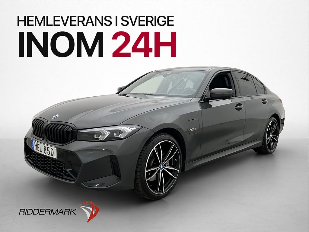 BMW 330e xDrive 292hk M-Sport Pano H/K Navi Kamera Värmare
