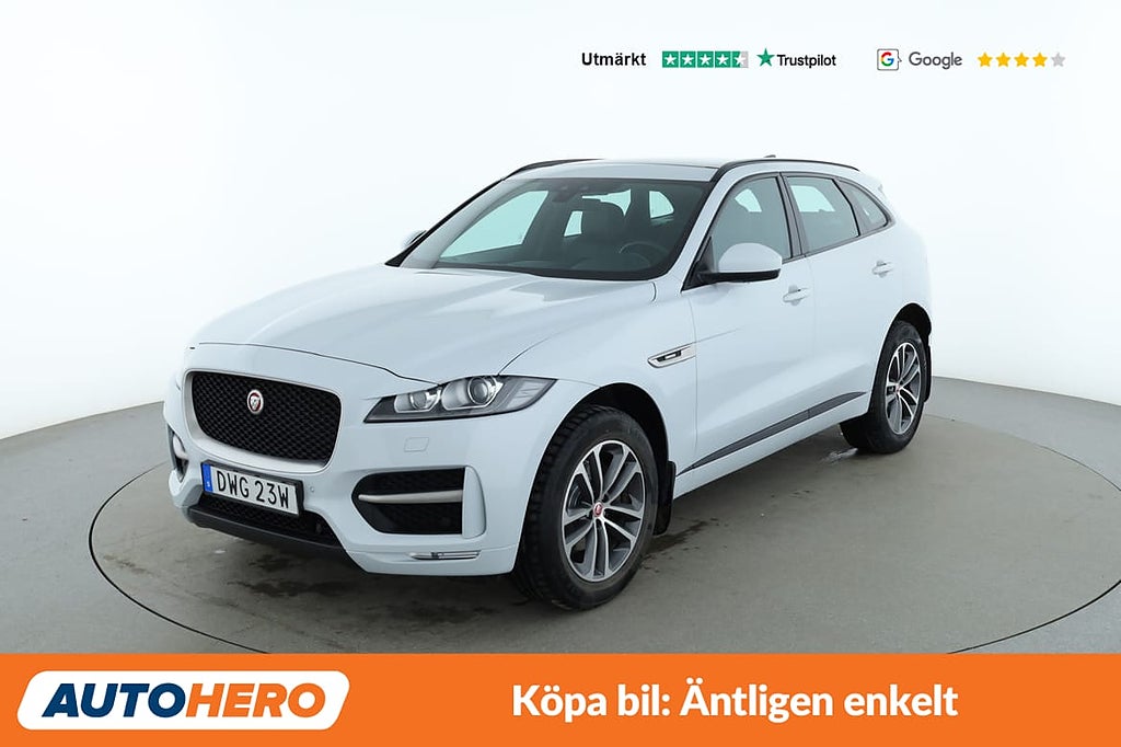 Jaguar F-Pace 20d AWD R-Sport / Värmare, Panorama, CarPlay