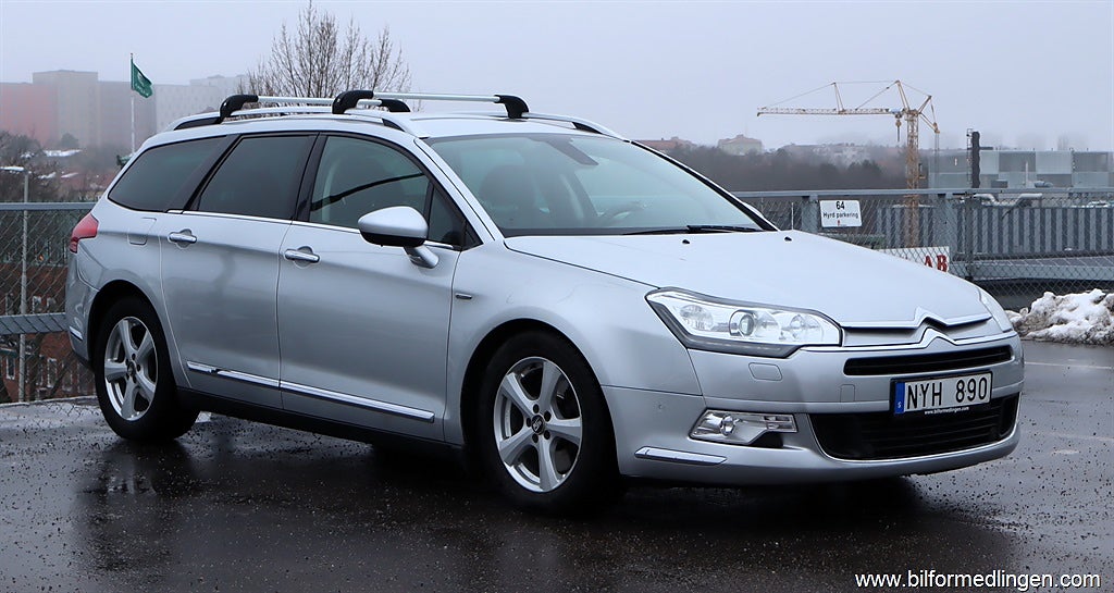 Citroën C5 Tourer 2.2 HDi 200hk Navi Massage Värmare