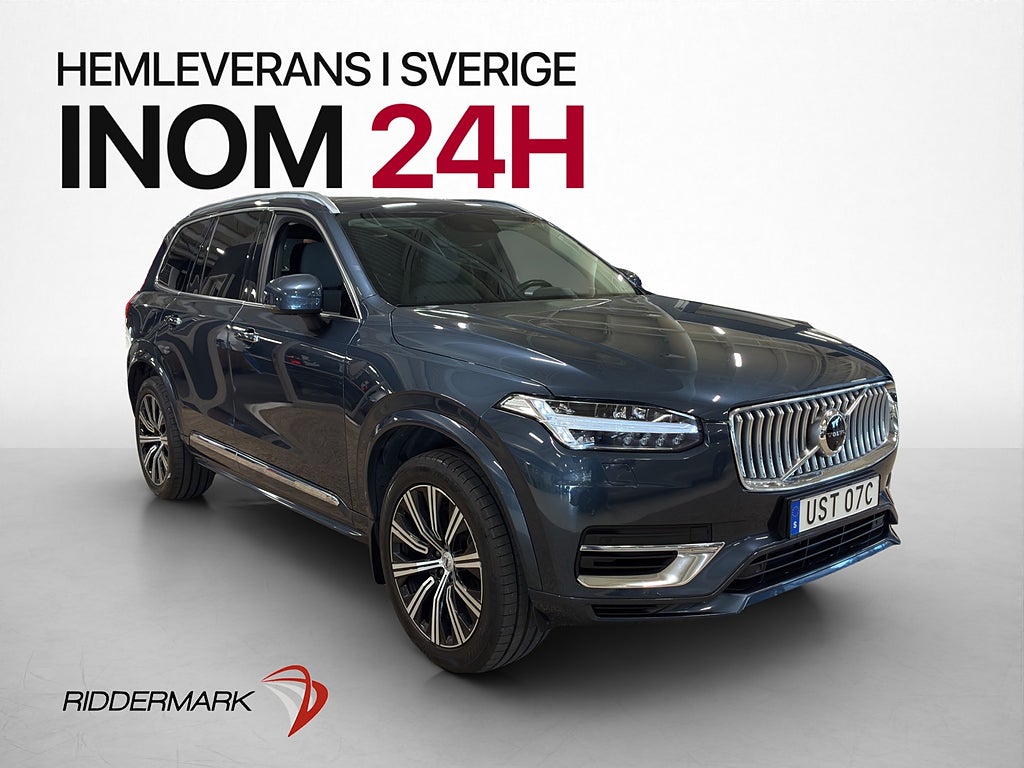 Volvo XC90 Recharge T8 AWD Inscription 7 Sits Luftfjädring