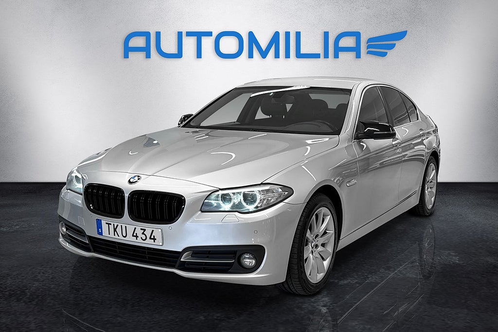 BMW 520d xDrive Sedan Steptronic, Skinn,Navi, stora skärmen