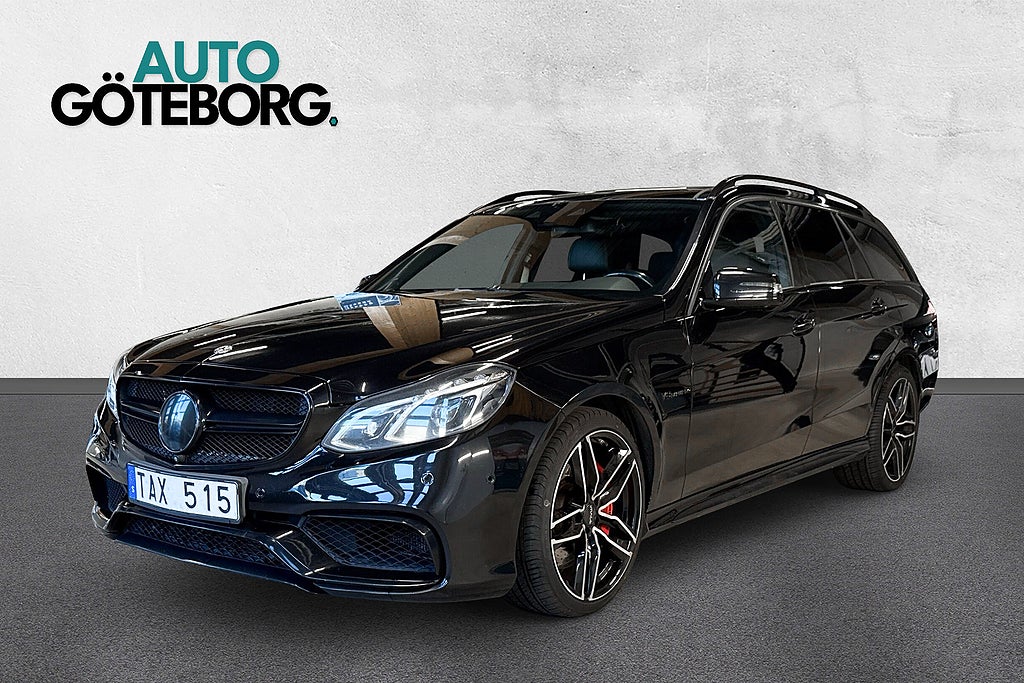 Mercedes-Benz E 63S AMG 4MATIC 750hk Pano H&K Sv-såld NYBES