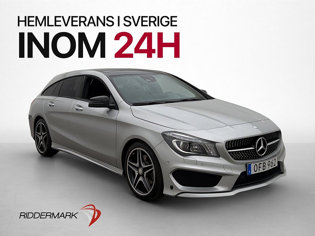 Mercedes-Benz CLA220 d 220 d SB AMG Pano H/K M-Värmare Kamera