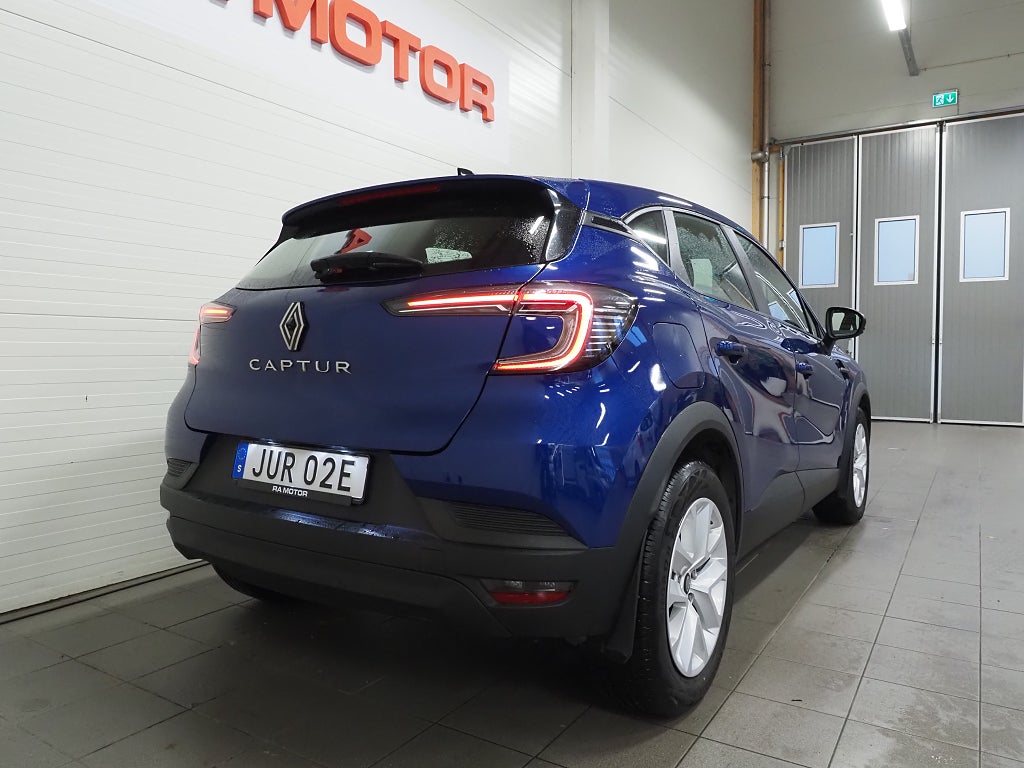 Renault Captur 1.0 TCe 90hk Evolution Kamera Carplay Lane Assist