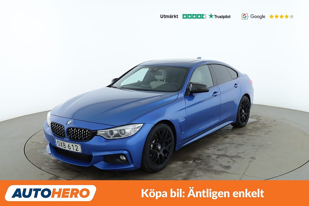 BMW 428 i xDrive Gran Coupé M Sport / Taklucka, H/K, Backkamera