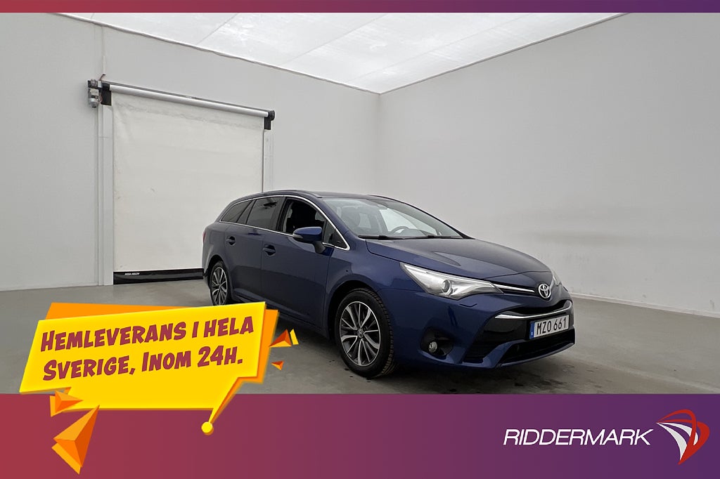 Toyota Avensis 2.0 D-4D Active Plus Värmare Kamera Navi Drag