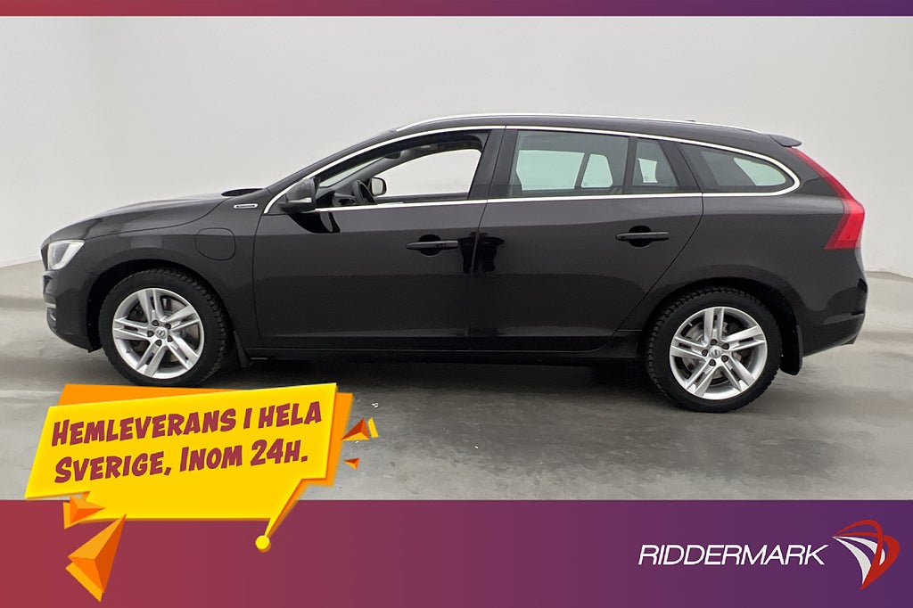 Volvo V60 D5 Plug-In Hybrid AWD Summum Värm Kamera Dragkrok