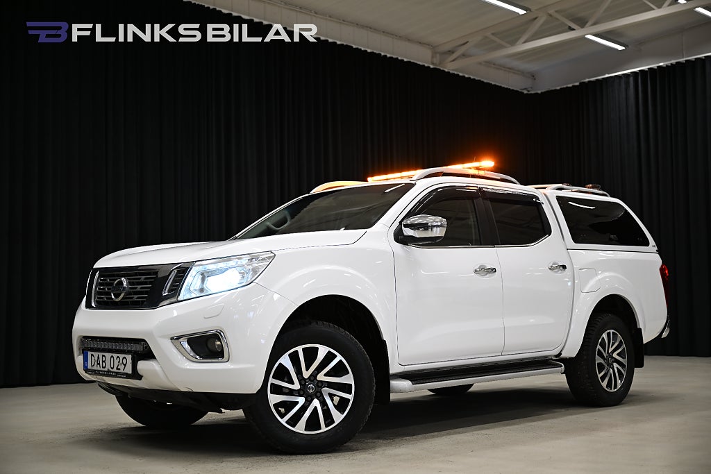 Nissan Navara dCi 190HK Automat|Tekna|Kåpa|Drag|Webasto|Leasbar|SeUtr