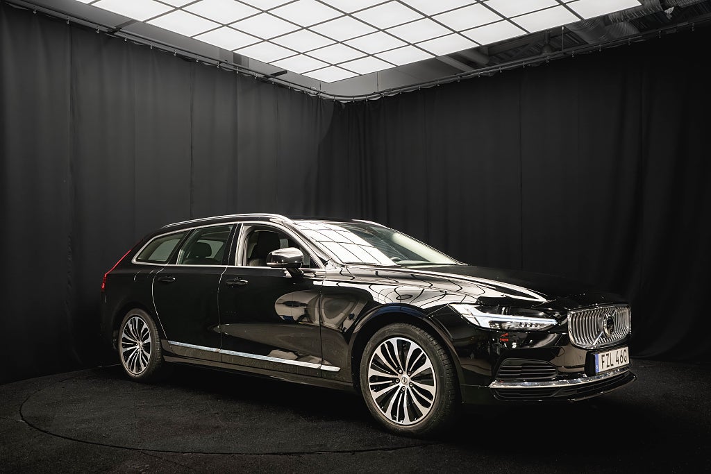 Volvo V90 Recharge T6 AWD DRAG 360° 99.4%SoH BLIS 1-ÄGARE MOMS