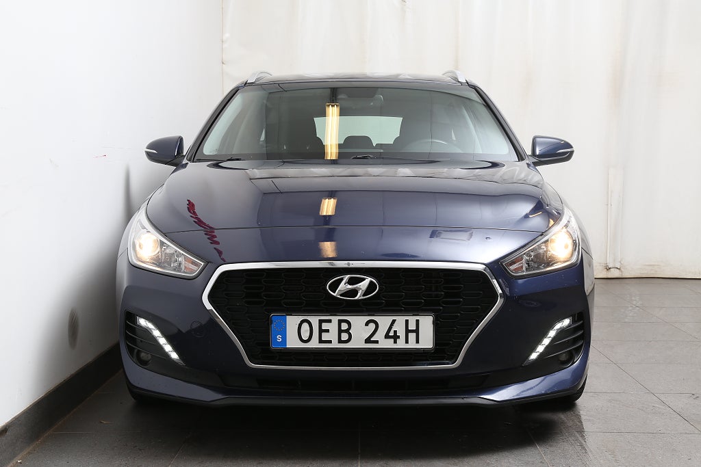 Hyundai i30 1,4 T-GDi 140hk Trend Kombi Aut CarPlay Kamera 2019
