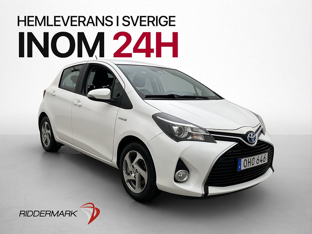 Toyota Yaris 101hk Active Hybrid Kamera Farthållare AC