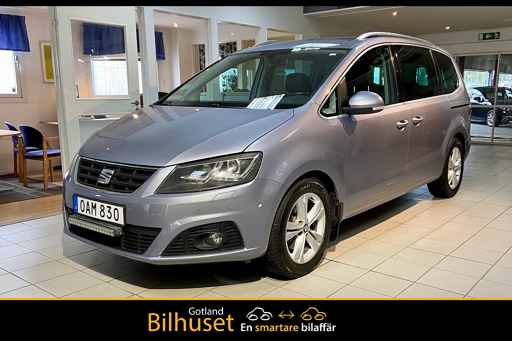 Seat Alhambra 2.0 TDI | 4Drive | 7 sits | Drag | Motor gått 9800mil