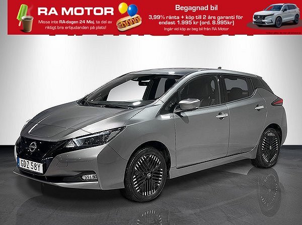 Nissan Leaf e+59kWh TEKNA | BOSE | 360KAM | LÄDER | MOMS 2022