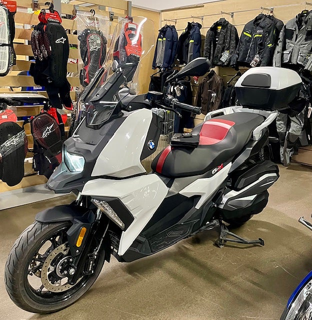 BMW Motorrad C 400 X ABS  toppbox handvärme bmw motorrad