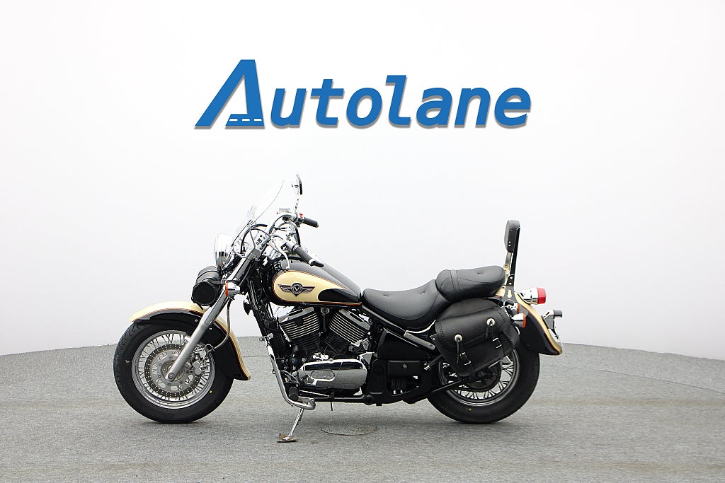 Kawasaki Vulcan 800 *Nyservad Sidoväskor Sissybar