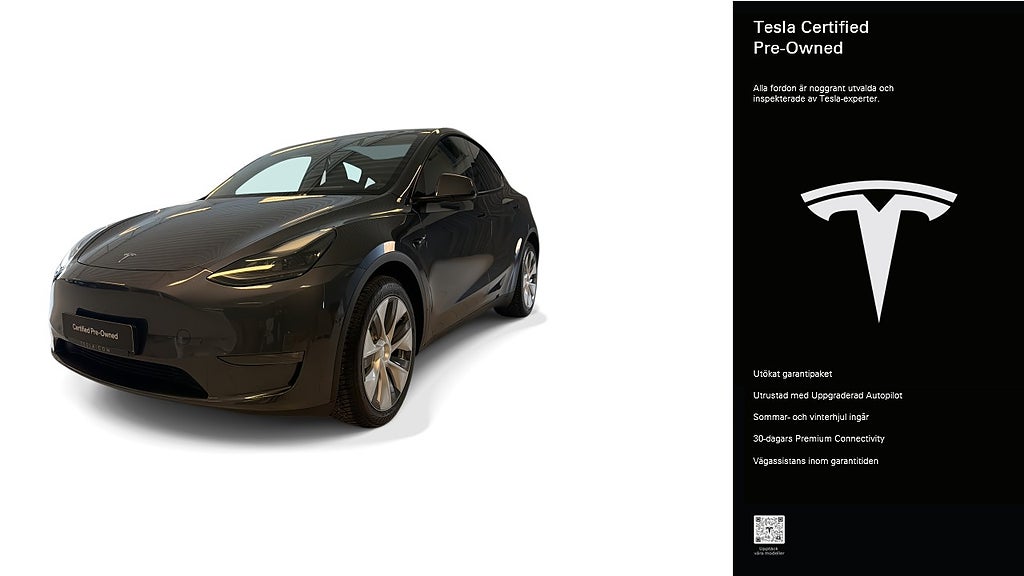 Tesla Model Y Long Range AWD Certified Pre-Owned 3,84% ränta