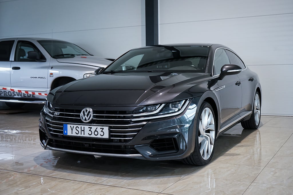 Volkswagen Arteon 2.0 TDI 4Motion GTS R-Line 239hk 360Kam Taklucka Drag