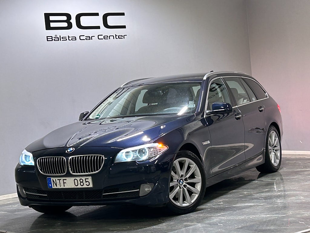 BMW 520d Touring 184hk Navi Drag PDC Skinn Elstolar