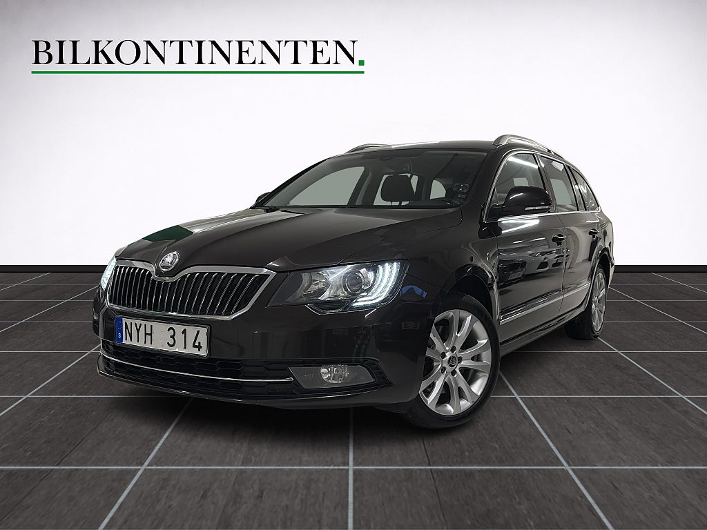 Skoda Superb 2.0 TDI 4x4 Ambition Värmare Dragkrok Navi 1-Brukare
