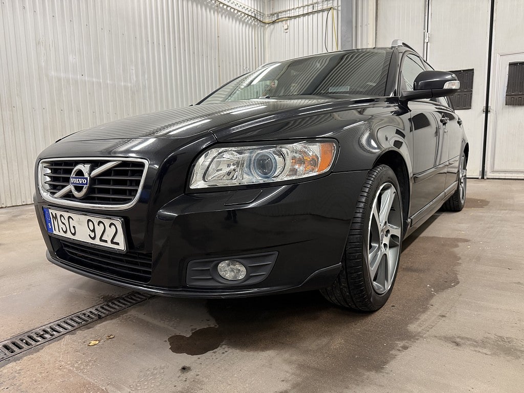 Volvo V50 D3 Aut Classic 1-brukare Skinn Drag m.m
