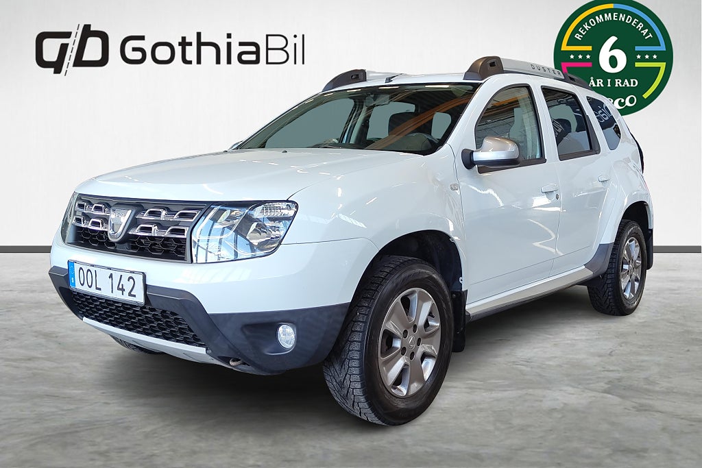 Dacia Duster 1.2 TCe 125Hk AC Rails Isofix Låga mil 8.800mil