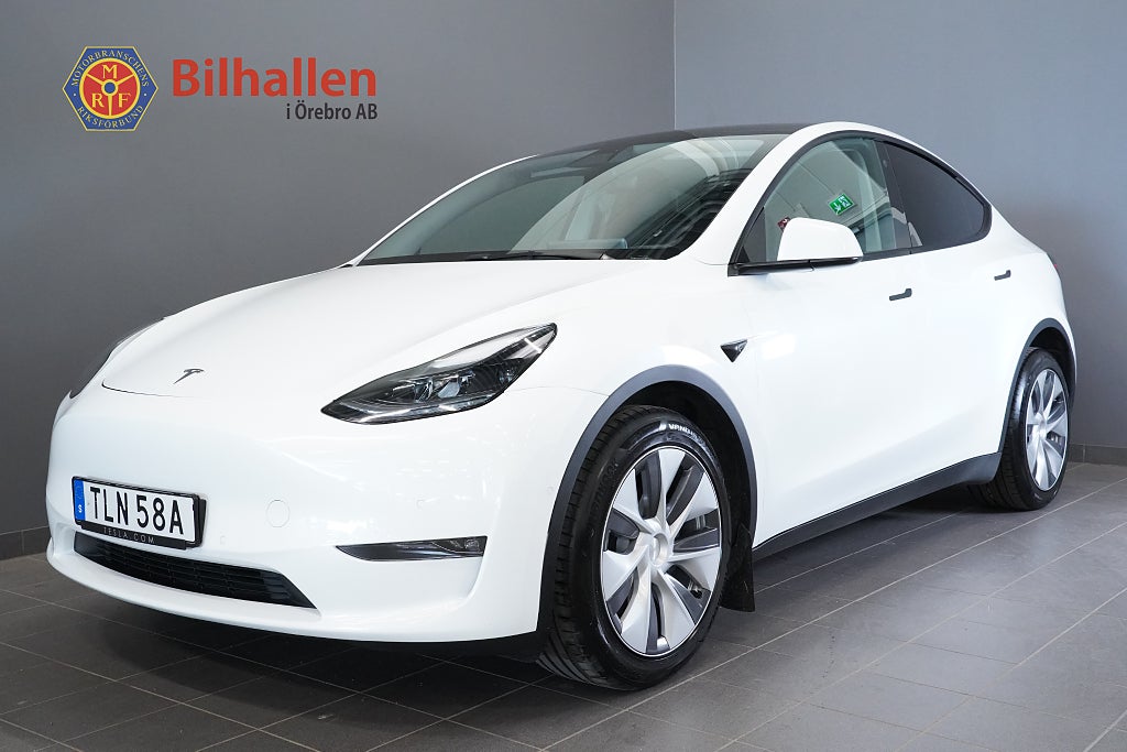Tesla Model Y Long Range AWD Kamera Panorama 360 Kamera Läder