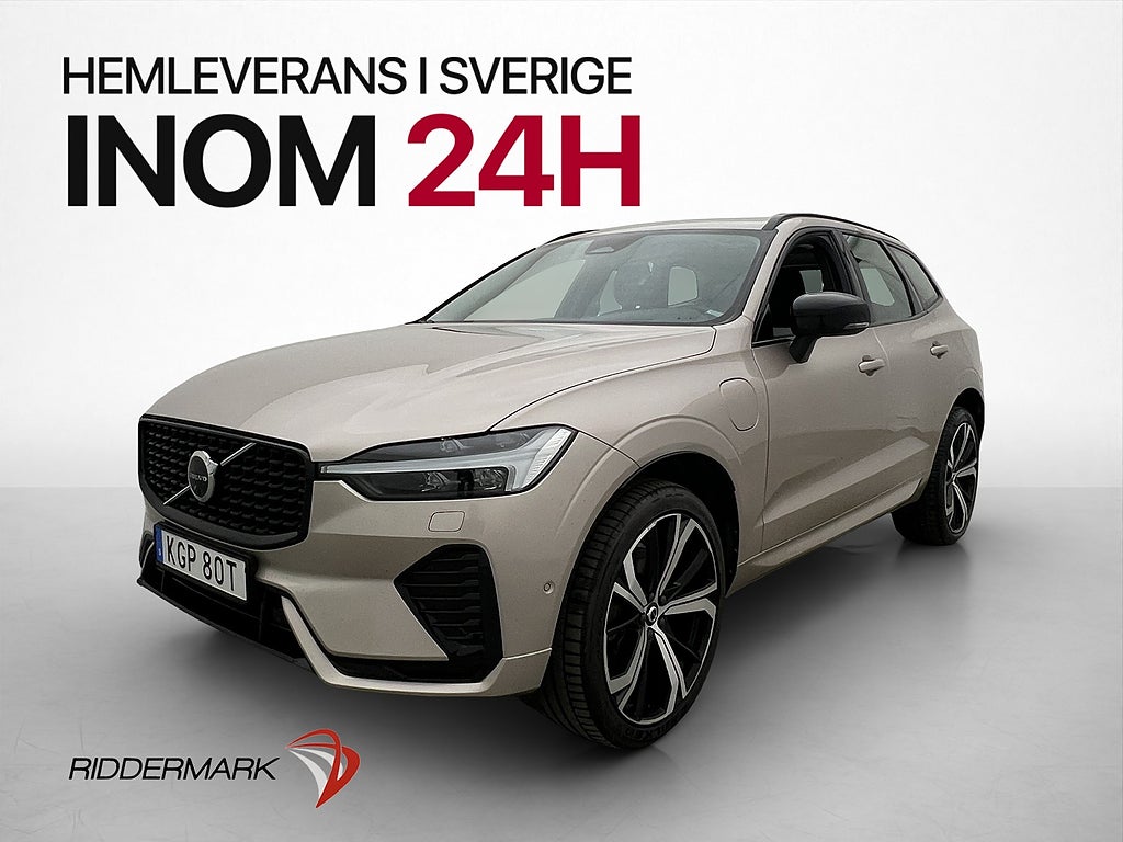 Volvo XC60 T6 AWD 350 Ultimate Dark Pano 360° H/K Värm Drag