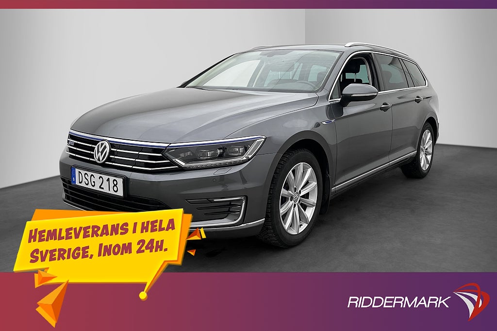 Volkswagen Passat GTE 218hk Executive Kamera CarPlay Drag