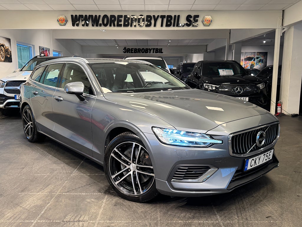 Volvo V60 Recharge T6 AWD Inscription Drag Gps VOC Blis Läder