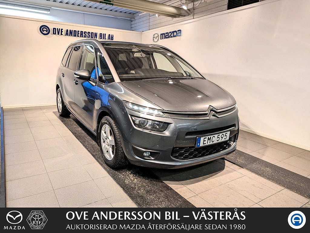 Citroën Grand C4 Picasso 1.6 HDi EGS (116) 1 ägare|Backkamera|Dragkrok|7-sits