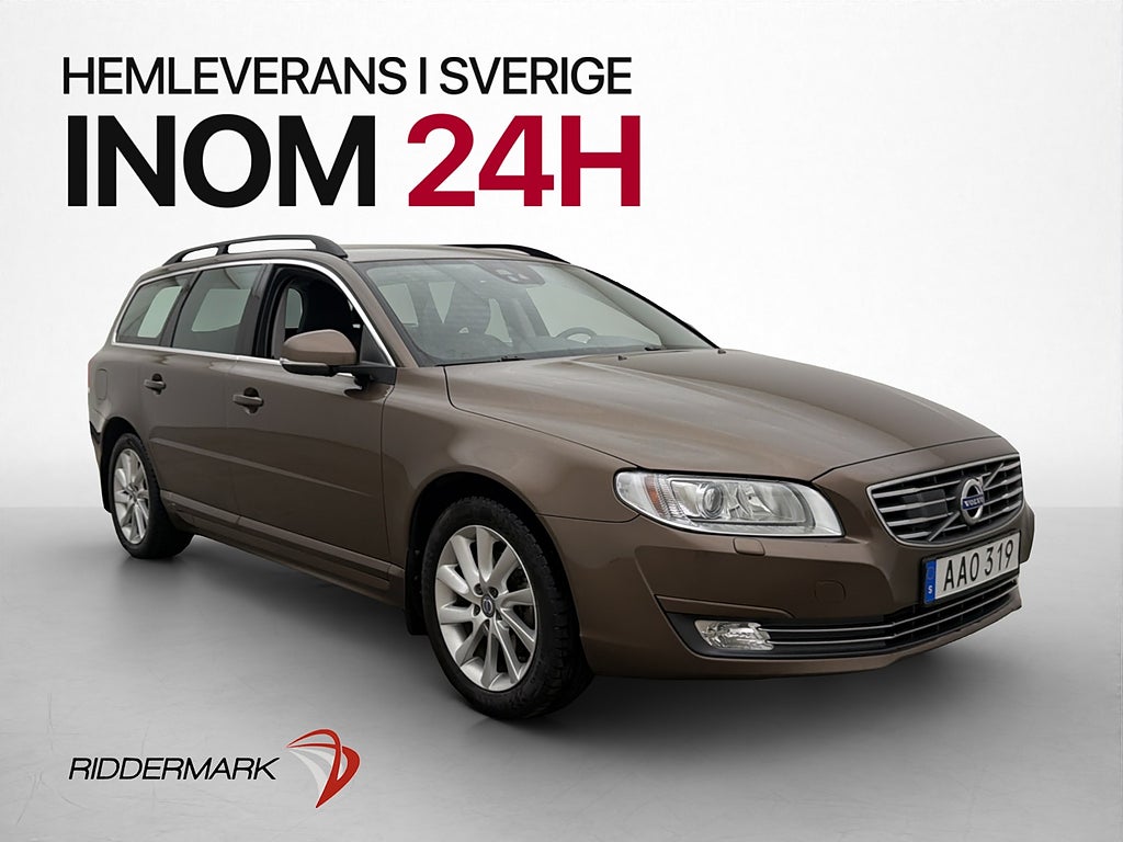 Volvo V70 D3 150hk Classic Momentum Värm Adaptiv-Fart Drag