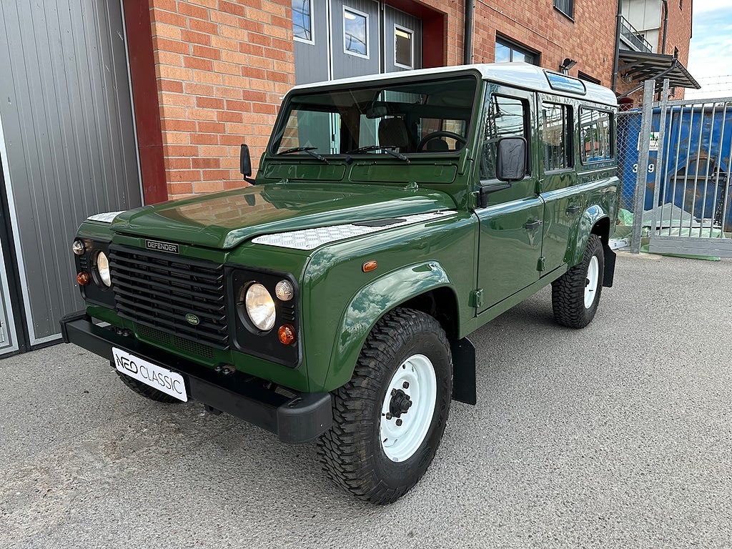 Land Rover Defender 110 Kombi 2.5 TD5, Ny Renoverad, 13 855 Mil, Sv såld