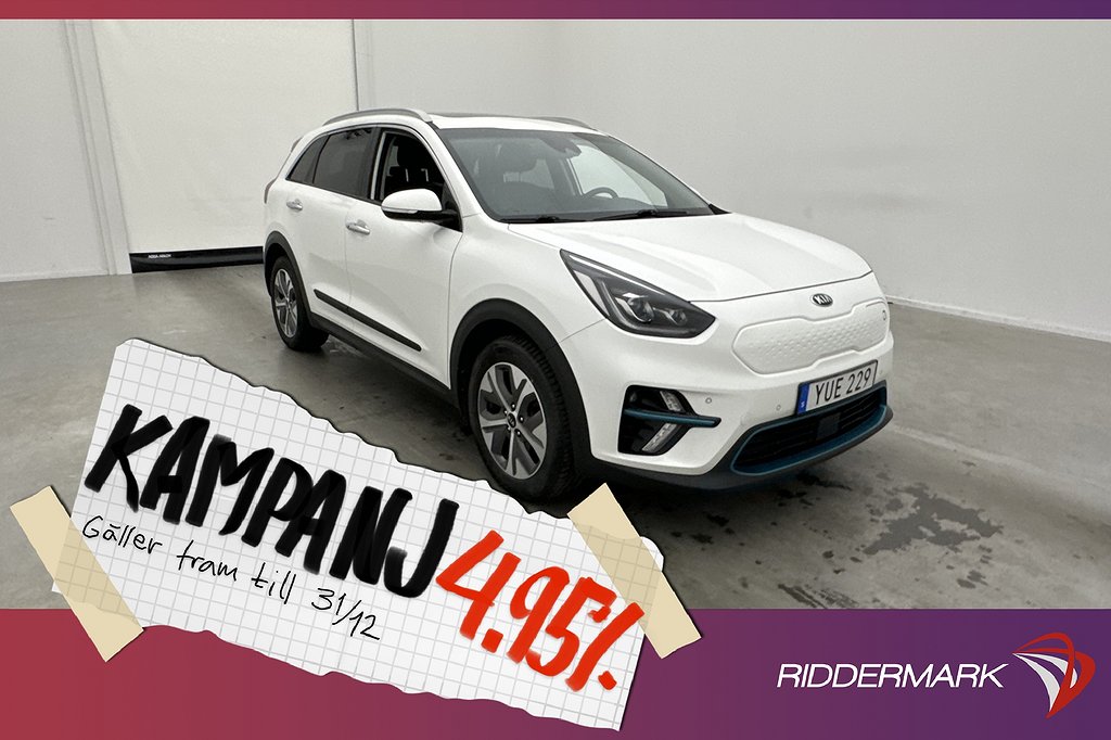 Kia E-Niro 64 kWh 204hk Advance Plus Tech Takluc 4,95% Ränta