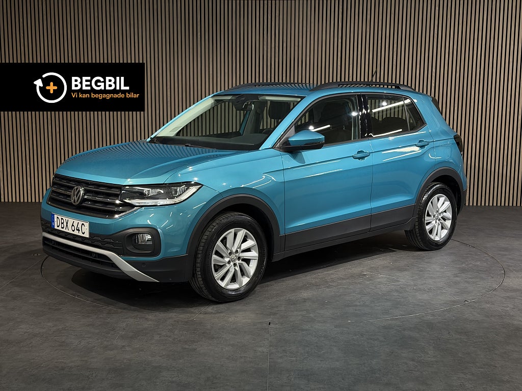 Volkswagen T-CROSS 1.0 TSI Plus okt /Adp farth / Keyless/ Årskatt 360kr