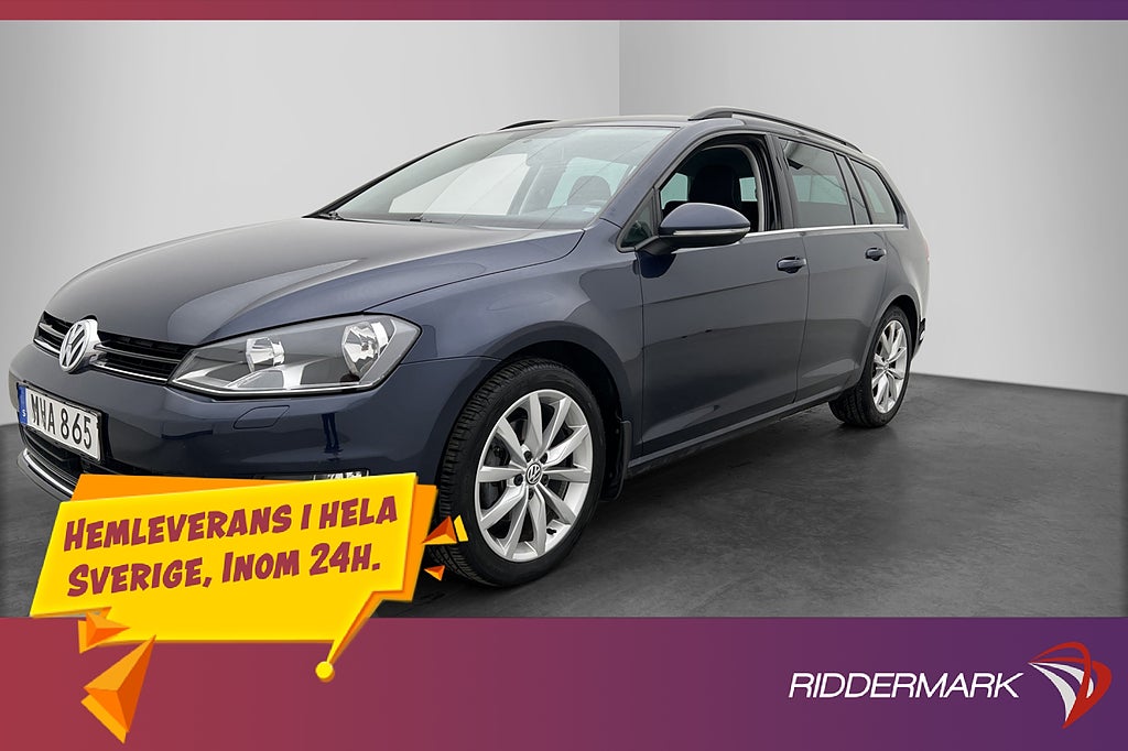 Volkswagen Golf SC 2.0 TDI 150hk GT Carplay 0,46L/mil