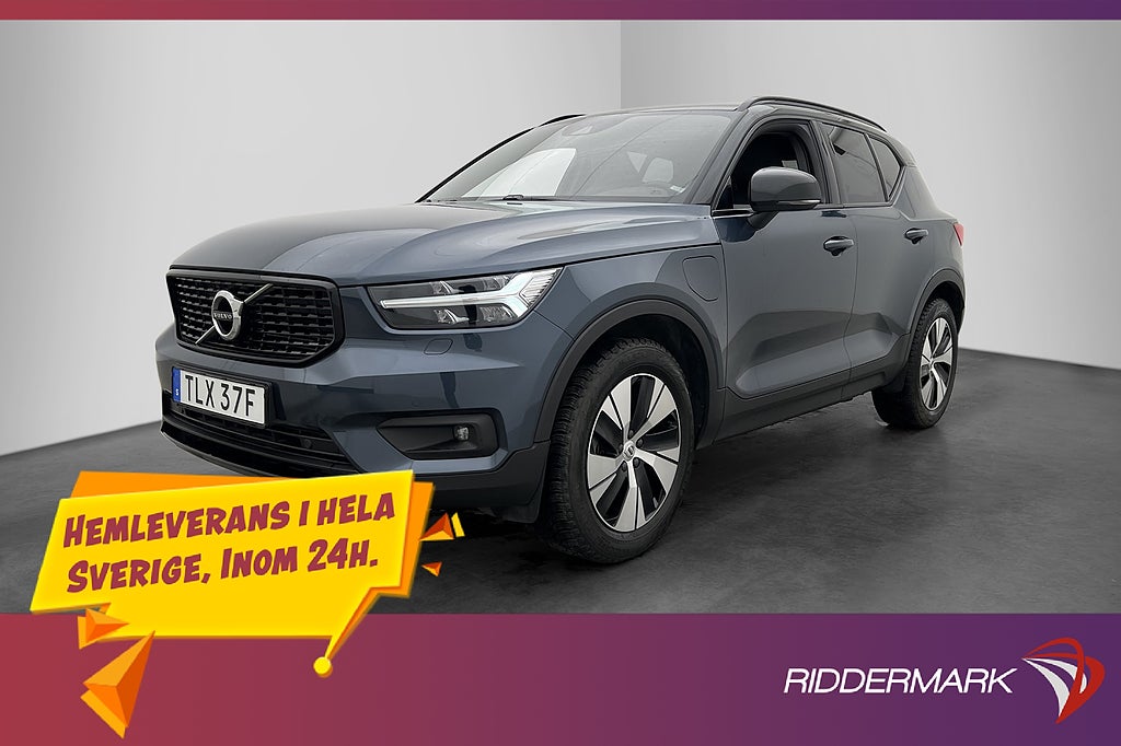 Volvo XC40 Recharge T4 R-Design H/K VOC Värmare Drag MOMS
